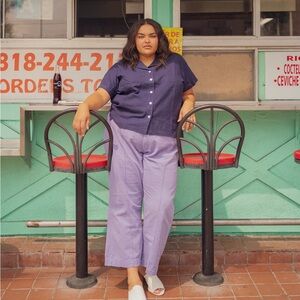 Big Bud Press Western Pants in Faded Grape